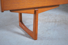Load image into Gallery viewer, Mid Century teak dressing table by William Lawrence, Nottingham, England, circa 1960s.