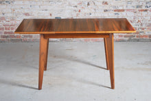Load image into Gallery viewer, Mid Century 'Cumbrae' walnut dining table by Morris of Glasgow, circa 1950s.