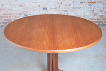 Load image into Gallery viewer, Swedish Mid Century extending solid teak dining table by Karl Erik Ekselius for J.O. Carlson, circa 1960s