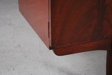 Load image into Gallery viewer, Mid Century teak and mahogany long sideboard with brass handles by Greaves&Thomas, stamped 1966.