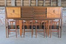 Load image into Gallery viewer, Mid Century Dining suite by Elliots of Newbury, England, circa 1960s