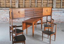 Load image into Gallery viewer, Mid Century Dining suite by Elliots of Newbury, England, circa 1960s