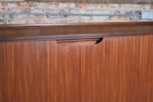 Load image into Gallery viewer, Mid Century solid afromosia sideboard designed by Richard Hornby for Heal's, circa 1960s.