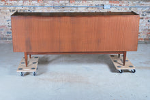 Load image into Gallery viewer, Mid Century solid afromosia sideboard designed by Richard Hornby for Heal's, circa 1960s.