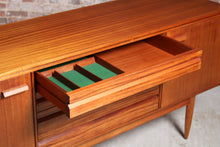 Load image into Gallery viewer, Mid Century mahogany and rosewood sideboard by White & Newton, Portsmouth, circa 1950s.