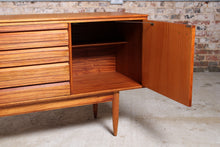 Load image into Gallery viewer, Mid Century mahogany and rosewood sideboard by White & Newton, Portsmouth, circa 1950s.