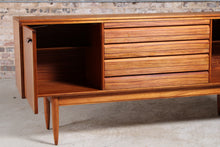 Load image into Gallery viewer, Mid Century mahogany and rosewood sideboard by White & Newton, Portsmouth, circa 1950s.