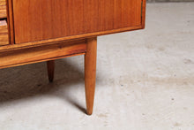 Load image into Gallery viewer, Mid Century mahogany and rosewood sideboard by White & Newton, Portsmouth, circa 1950s.