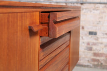 Load image into Gallery viewer, Mid Century mahogany and rosewood sideboard by White & Newton, Portsmouth, circa 1950s.