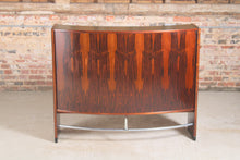Load image into Gallery viewer, Danish Mid Century rosewood bar by Erik Buch for Dyrlund, circa 1960s.