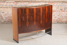 Load image into Gallery viewer, Danish Mid Century rosewood bar by Erik Buch for Dyrlund, circa 1960s.