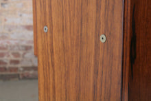 Load image into Gallery viewer, Danish Mid Century rosewood bar by Erik Buch for Dyrlund, circa 1960s.