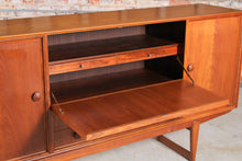 Load image into Gallery viewer, Large Danish Mid Century teak sideboard by Clausen & Son, circa 1960s