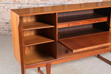 Load image into Gallery viewer, Large Danish Mid Century teak sideboard by Clausen & Son, circa 1960s
