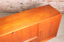 Load image into Gallery viewer, Large Danish Mid Century teak sideboard by Clausen & Son, circa 1960s