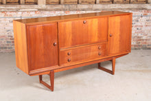 Load image into Gallery viewer, Large Danish Mid Century teak sideboard by Clausen & Son, circa 1960s