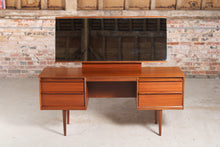 Load image into Gallery viewer, Mid Century teak dressing table by Austinsuite, England, circa 1960s.