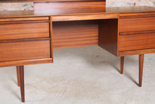 Load image into Gallery viewer, Mid Century teak dressing table by Austinsuite, England, circa 1960s.