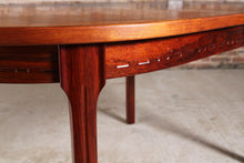 Load image into Gallery viewer, Swedish Mid Century rosewood dining table by Nils Jonsson for Troeds, circa 1970s.