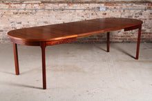 Load image into Gallery viewer, Swedish Mid Century rosewood dining table by Nils Jonsson for Troeds, circa 1970s.
