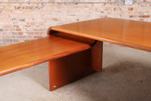 Load image into Gallery viewer, Danish Mid Century executive teak corner desk by Thygesen & Sorensen