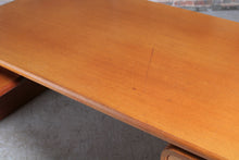Load image into Gallery viewer, Danish Mid Century executive teak corner desk by Thygesen & Sorensen