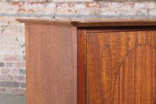 Load image into Gallery viewer, Mid Century Fiddleback Mahogany sideboard by John Herbert for Younger.