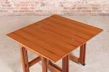 Load image into Gallery viewer, Mid Century McIntosh Triform teak nest of tables, circa 1960s.