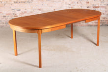 Load image into Gallery viewer, Swedish Mid Century teak dining table by Nils Jonsson for Troeds.