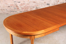 Load image into Gallery viewer, Swedish Mid Century teak dining table by Nils Jonsson for Troeds.