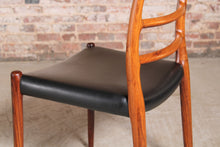Load image into Gallery viewer, Set of 6 rosewood dining chairs by Niels O. Møller for J.L. Møller.