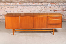 Load image into Gallery viewer, Mid Century Morris of Glasgow teak sideboard, circa 1960s.