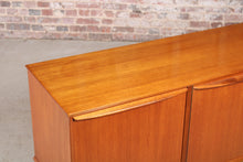 Load image into Gallery viewer, Mid Century Morris of Glasgow teak sideboard, circa 1960s.