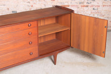 Load image into Gallery viewer, Mid Century solid afromosia sideboard by A. Younger Ltd, England, circa 1960s