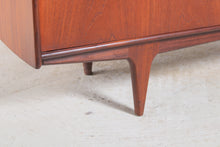 Load image into Gallery viewer, Mid Century solid afromosia sideboard by A. Younger Ltd, England, circa 1960s