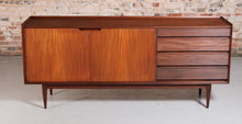 Load image into Gallery viewer, Midcentury Solid Afrormosia Sideboard by Richard Hornby for Heals c.1960