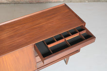 Load image into Gallery viewer, Midcentury Solid Afrormosia Sideboard by Richard Hornby for Heals c.1960