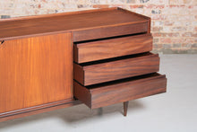 Load image into Gallery viewer, Midcentury Solid Afrormosia Sideboard by Richard Hornby for Heals c.1960