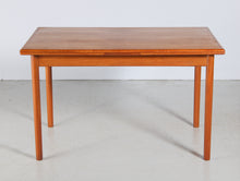 Load image into Gallery viewer, Danish Mid Century extending teak dining table by AM Mobler, circa 1960s.