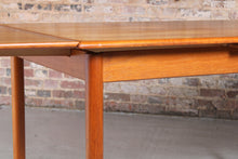 Load image into Gallery viewer, Danish Mid Century extending teak dining table by AM Mobler, circa 1960s.