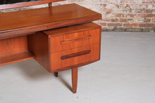 Load image into Gallery viewer, Mid Century G-plan Fresco teak dressing table with original stool, circa 1960s.