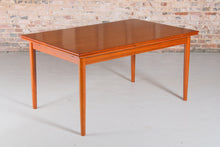 Load image into Gallery viewer, Large Danish Mid Century extending teak dining table by AM Mobler, circa 1960s