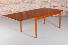 Load image into Gallery viewer, Large Danish Mid Century extending teak dining table by AM Mobler, circa 1960s
