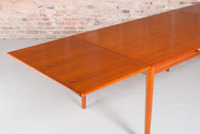 Load image into Gallery viewer, Large Danish Mid Century extending teak dining table by AM Mobler, circa 1960s