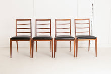 Load image into Gallery viewer, A British Mid Century teak extending dining table and four chairs designed by McIntosh, Scotland circa 1960s.