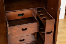 Load image into Gallery viewer, English Art Deco Solid Oak Drinks Cabinet by E Gomme c.1930