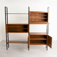 Load image into Gallery viewer, Midcentury Teak Room Divider/Modular Bookcase c.1960