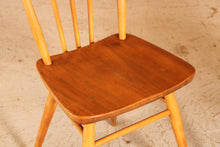 Load image into Gallery viewer, A set of 4 Ercol model 391 elm and beech chairs circa 1960s
