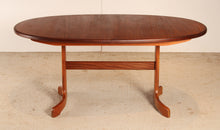 Load image into Gallery viewer, Mid Century G-plan Fresco extending teak and afromosia dining table, circa 1970s
