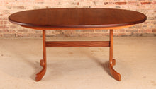 Load image into Gallery viewer, Mid Century G-plan Fresco extending teak and afromosia dining table, circa 1970s

